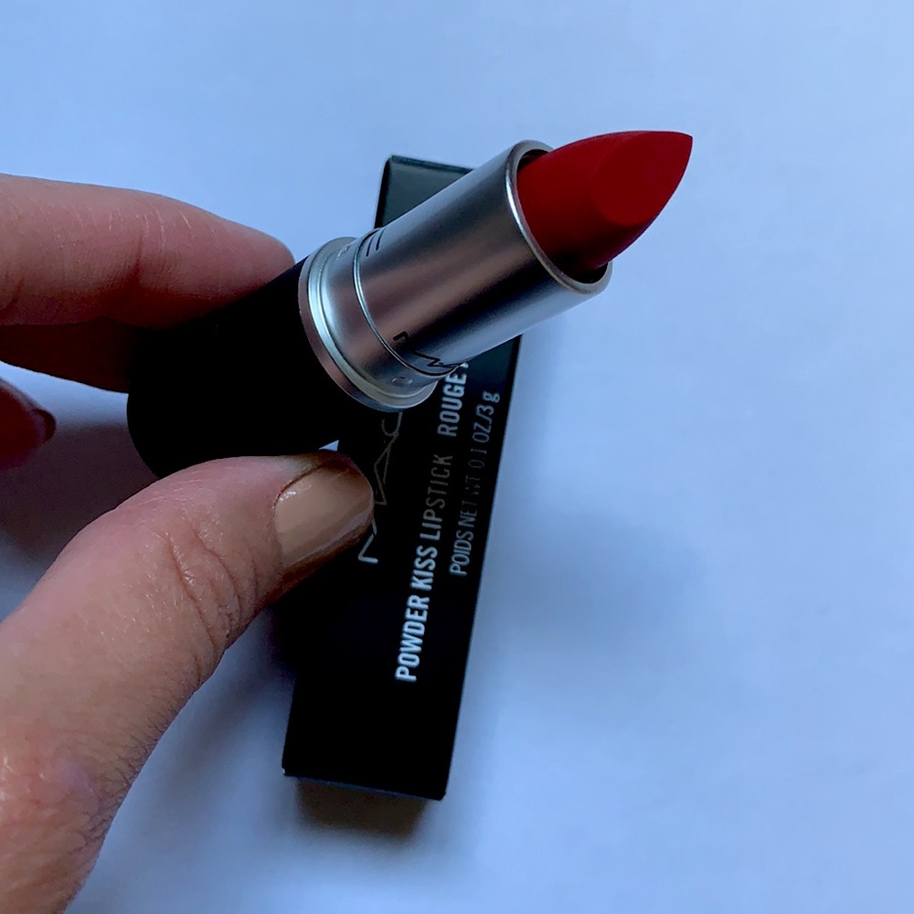 MAC powder kiss lipstick Werk Werk Werk